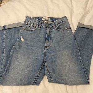Abercrombie curve love jeans